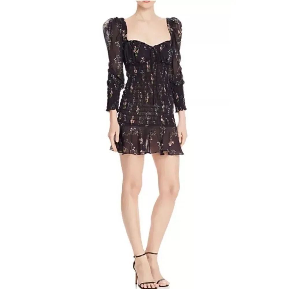 New! For Love & Lemons Dixon Mini-Dress Sz M